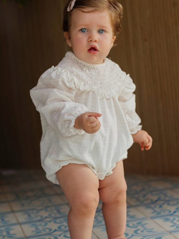 ROMPER BLANCO AMBROISSE