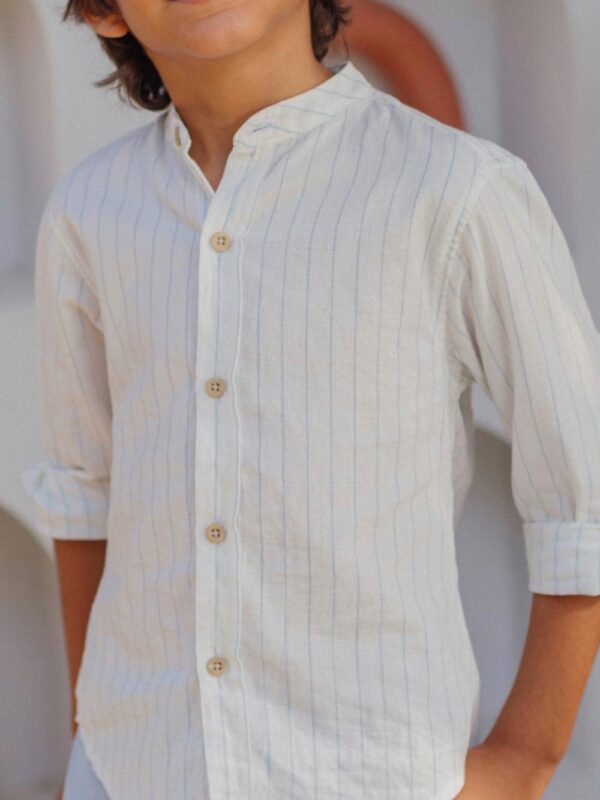 CAMISA JUAN RAYAS AZULES